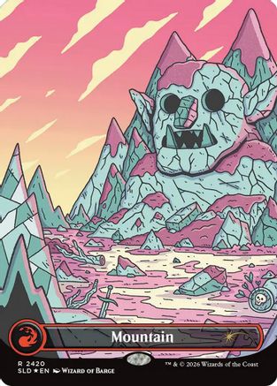 Mountain (2420) (SLD-2420)  Foil - Secret Lair Drop Series