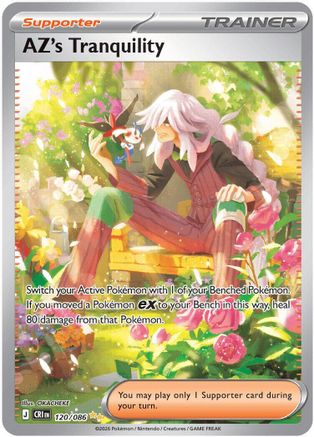 AZ's Tranquility 120/086 - Holofoil ME04 Chaos Rising