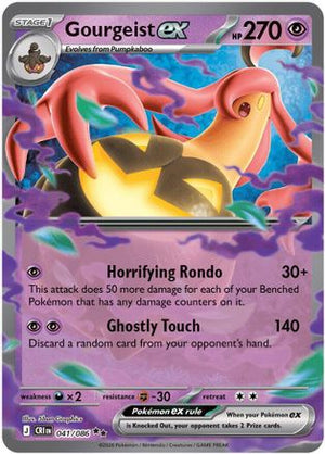 Gourgeist ex 041/086 - Holofoil ME04 Chaos Rising