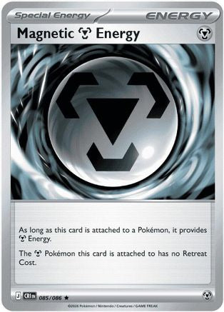 Magnetic Metal Energy 085/086 - Reverse Holofoil ME04 Chaos Rising