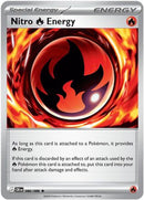 Nitro Fire Energy 086/086 - Reverse Holofoil ME04 Chaos Rising