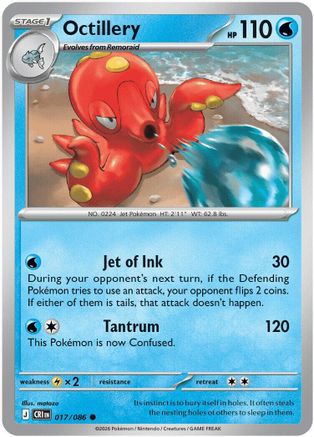 Octillery 017/086  ME04 Chaos Rising