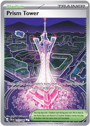 Prism Tower 111/086 - Holofoil ME04 Chaos Rising