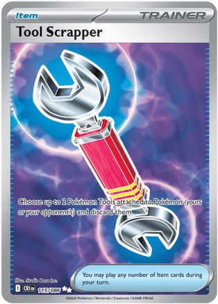Tool Scrapper 115/086 - Holofoil ME04 Chaos Rising