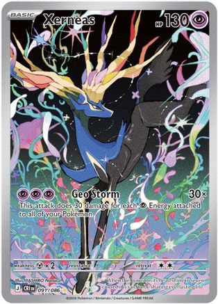 Xerneas 091/086 - Holofoil ME04 Chaos Rising