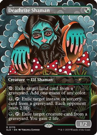Deathrite Shaman (SLD-170)  - Secret Lair Drop Series