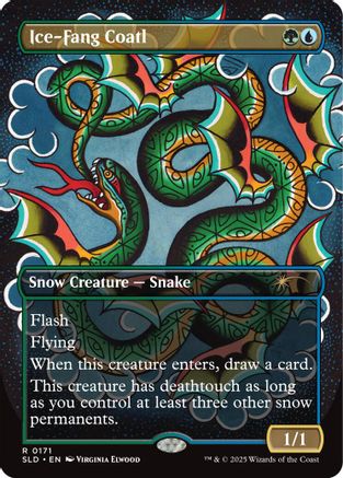 Ice-Fang Coatl (0171) (SLD-171)  - Secret Lair Drop Series