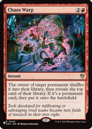 Chaos Warp (DRC) (LIST-048)  - The List Reprints