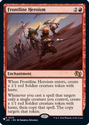 Frontline Heroism (LIST-015)  - The List Reprints