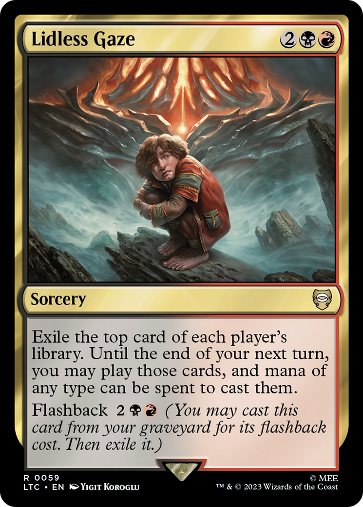 Lidless Gaze (LTC-059)  - Tales of Middle-earth Commander