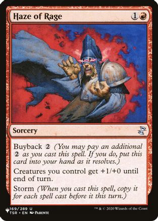 Haze of Rage (LIST-169)  - The List Reprints