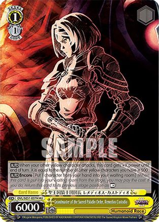 Grandmaster of the Sacred Paladin Order, Remedios Custodio (HU) (OVL/SE51-E07H HU) - Nazarick: Tomb of the Undead Vol.3 Extra Booster