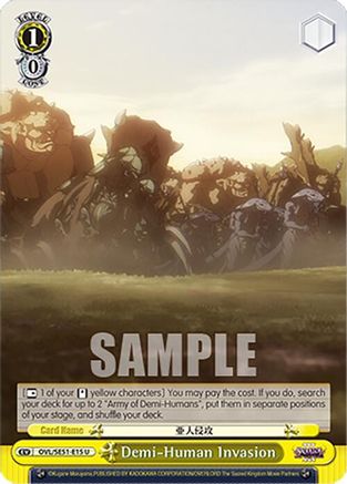 Demi-Human Invasion (OVL/SE51-E15 U) - Nazarick: Tomb of the Undead Vol.3 Extra Booster