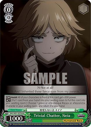 Trivial Chatter, Neia (HU) (OVL/SE51-E27H HU) - Nazarick: Tomb of the Undead Vol.3 Extra Booster