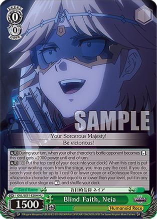 Blind Faith, Neia (HU) (OVL/SE51-E28H HU) - Nazarick: Tomb of the Undead Vol.3 Extra Booster
