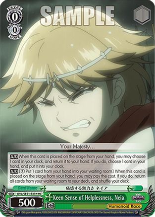 Keen Sense of Helplessness, Neia (HC) (OVL/SE51-E31H HC) - Nazarick: Tomb of the Undead Vol.3 Extra Booster