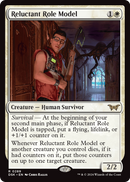 Reluctant Role Model (0289) (DSK-289)  Foil - Duskmourn: House of Horror
