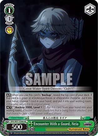Encounter With a Guard, Neia (HC) (OVL/SE51-E38H HC) - Nazarick: Tomb of the Undead Vol.3 Extra Booster