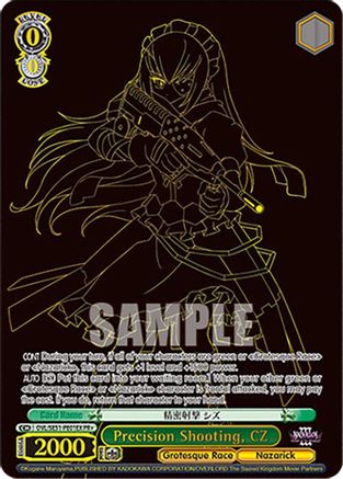 Precision Shooting, CZ (PR+) (Foil) (OVL/SE51-PE01EX PR+) - Nazarick: Tomb of the Undead Vol.3 Extra Booster