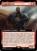 Ryan Sinclair (Extended Art) (WHO-390)  Foil - Doctor Who: (Extended Art)