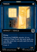 TARDIS (Showcase) (Surge Foil) (WHO-1142)  Foil - Doctor Who: (Showcase) (Borderless)