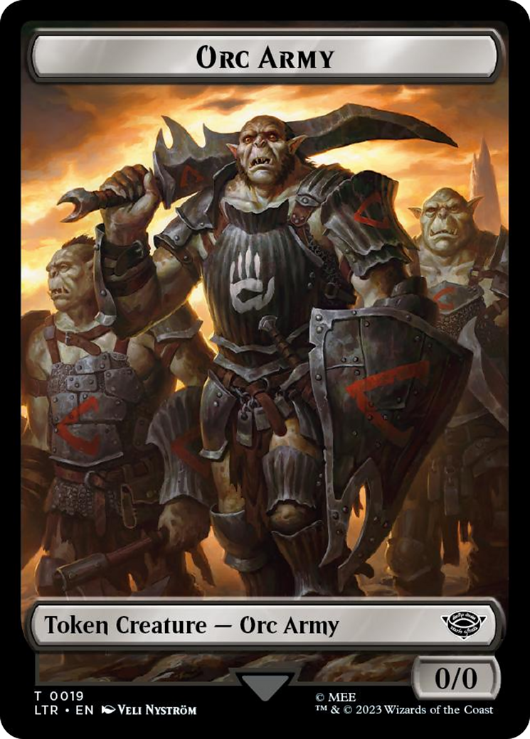 Orc Army (TLTR-019)  Foil - Tales of Middle-earth Tokens