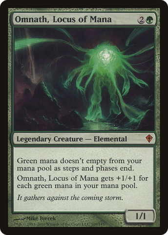 Omnath, Locus of Mana (WWK-109)  Foil - Worldwake