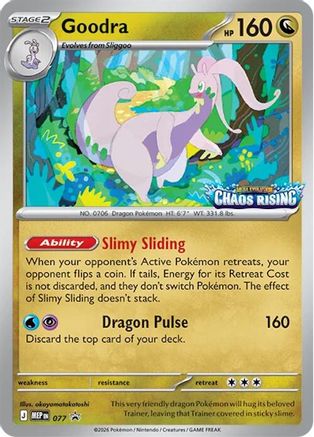 Goodra 077 - Holofoil ME Mega Evolution Promo
