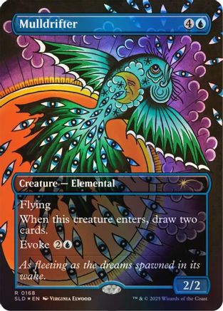 Mulldrifter (0168) (Rainbow Foil) (SLD-168)  Foil - Secret Lair Drop Series