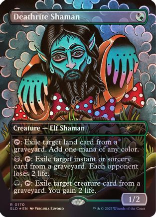 Deathrite Shaman (Rainbow Foil) (SLD-170)  Foil - Secret Lair Drop Series