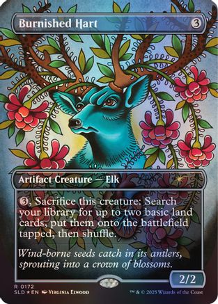 Burnished Hart (Rainbow Foil) (SLD-172)  Foil - Secret Lair Drop Series