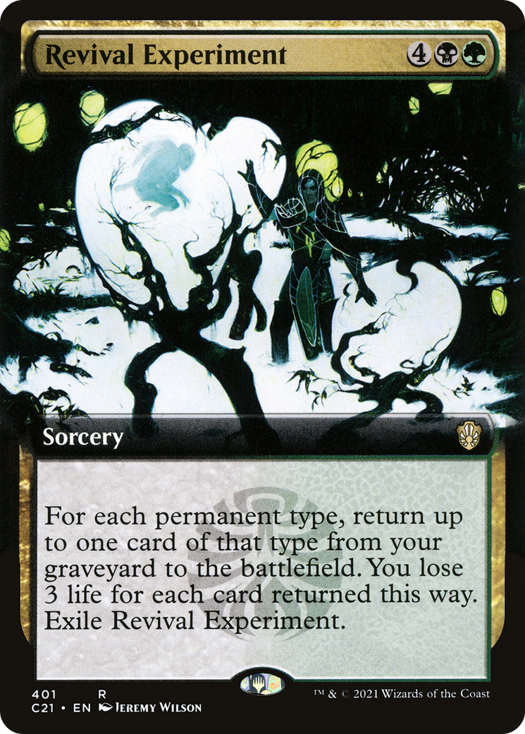Revival Experiment (Extended Art) (C21-401)  - Commander 2021: (Extended Art)