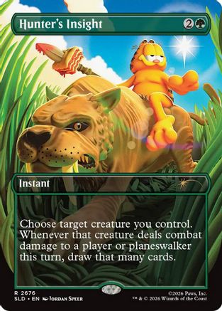 Hunter's Insight (SLD-2676)  Foil - Secret Lair Drop Series