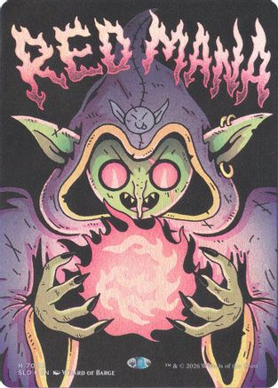 Red Mana (SLD-7082)  Foil - Secret Lair Drop Series