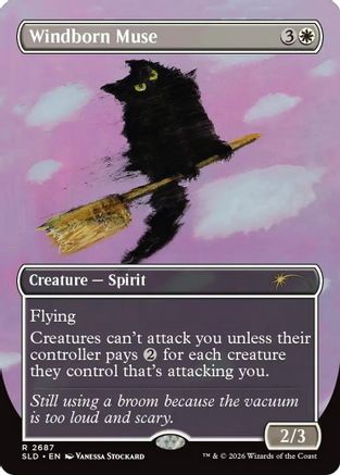 Windborn Muse (SLD-2687)  Foil - Secret Lair Drop Series