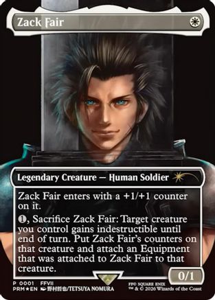 Zack Fair (MEDIA-001)  Foil - Media Promos