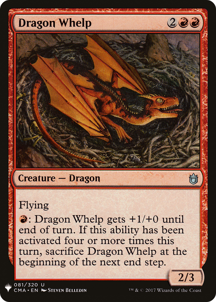 Dragon Whelp (LIST-081)  - The List