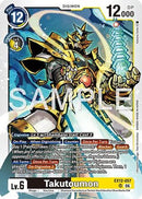 Takutoumon (EX12-057) - Digital World Shambala Foil