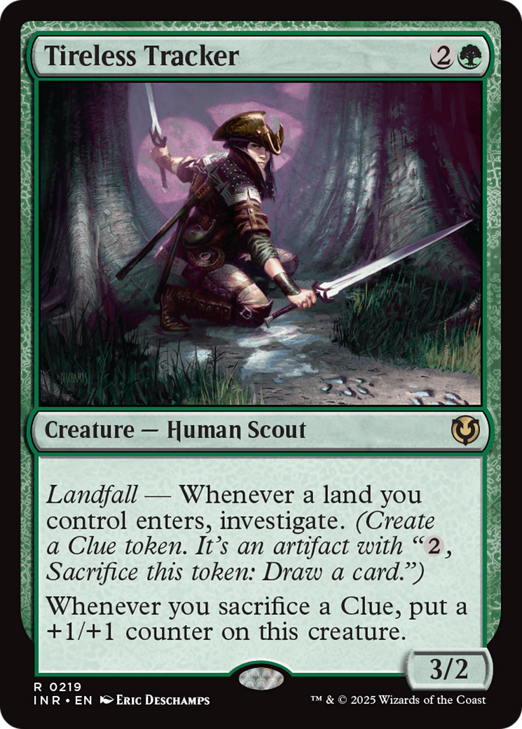 Tireless Tracker (INR-219)  Foil - Innistrad Remastered