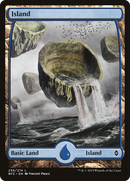 Island (258) - Full Art (BFZ-258)  - Battle for Zendikar