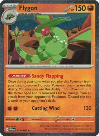 Flygon (Cosmos Holo) 053/094 - Holofoil Blister Exclusives