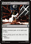 Dark Deed (MSH-093)  - Marvel Super Heroes