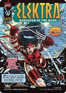 Elektra, Daughter of the Hand (Borderless) (395) (MSH-395)  Foil - Marvel Super Heroes