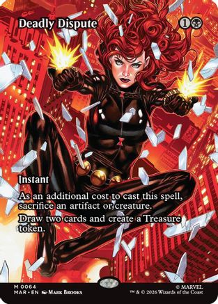 Deadly Dispute (Borderless) (MAR-064)  - Marvel Universe Eternal-Legal