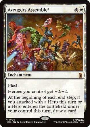 Avengers Assemble! (MSH-006)  - Marvel Super Heroes