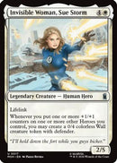 Invisible Woman, Sue Storm (MSH-017)  Foil - Marvel Super Heroes