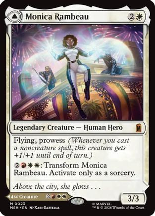 Monica Rambeau (MSH-023)  - Marvel Super Heroes