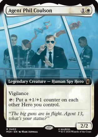 Agent Phil Coulson (Extended Art) (MSH-402)  - Marvel Super Heroes