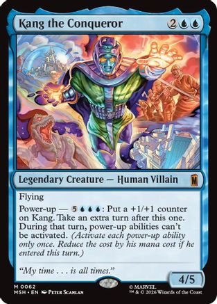 Kang the Conqueror (MSH-062)  - Marvel Super Heroes