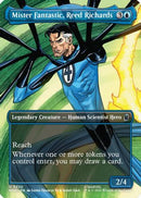 Mister Fantastic, Reed Richards (Borderless) (MSH-320)  Foil - Marvel Super Heroes